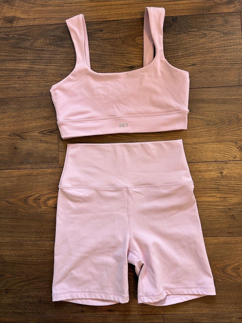 SET Active pink 2-piece set
